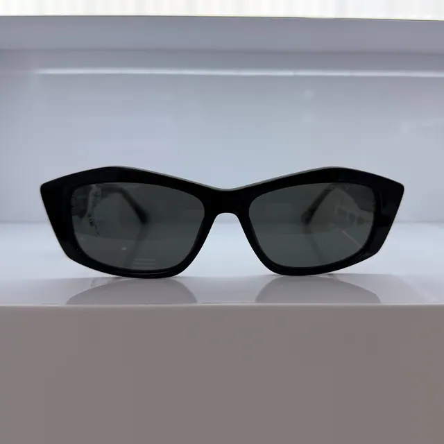 Designer Collection Cat-eye Acetate Sunglasses, Black, Women Sunglasses by Designer Collection