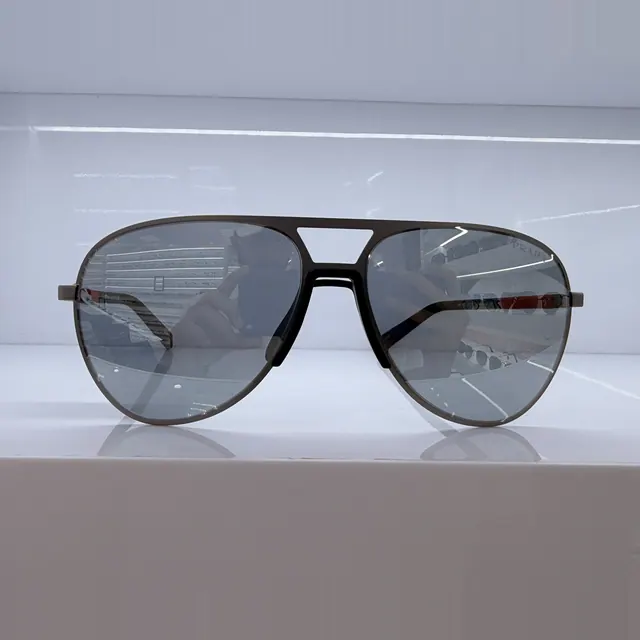 Prada Aviator Metal Sunglasses, Gunmetal, Men Sunglasses by Prada