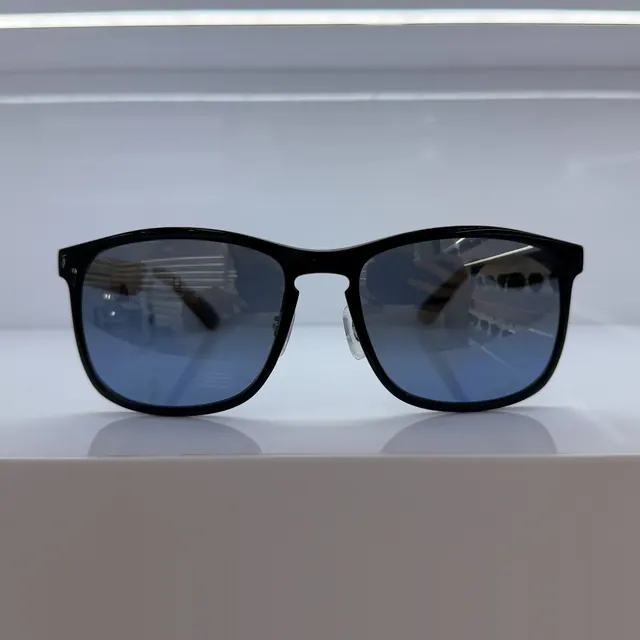 Designer Collection Square Acetate Sunglasses, Black 4, Unisex Sunglasses by Designer Collection