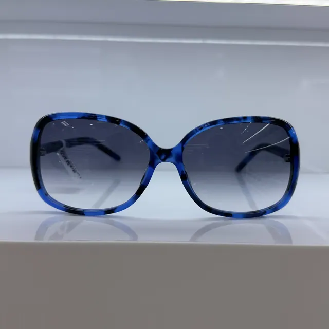 Designer Collection Butterfly Acetate Sunglasses, Blue Tortoise, Women Sunglasses by Designer Collection