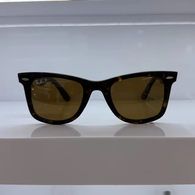 Ray-Ban Square Acetate Sunglasses, Tortoise, Unisex Sunglasses by Ray-Ban