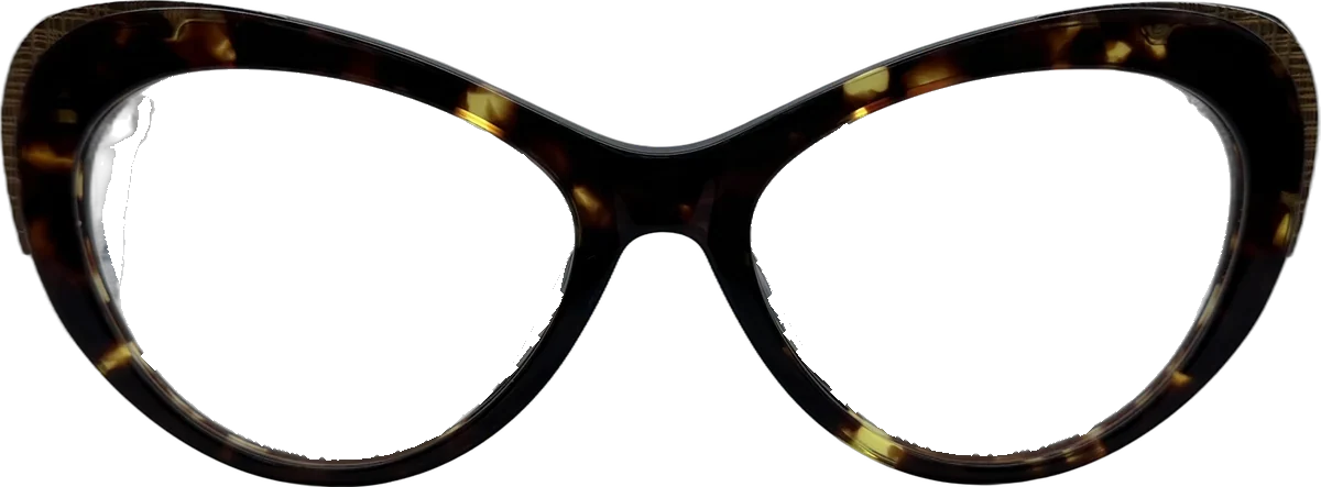 Chanel Cat-eye Acetate Eyeglasses, Tortoise frame