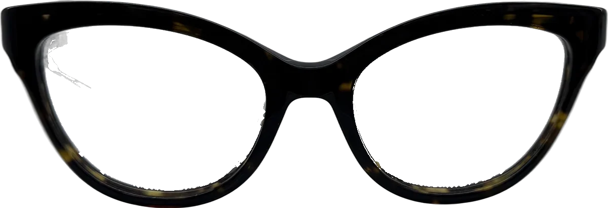Carolina Herrera Cat-eye Acetate Eyeglasses, Tortoise frame