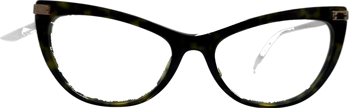 Dolce & Gabbana Cat-eye Acetate Eyeglasses, Tortoise frame