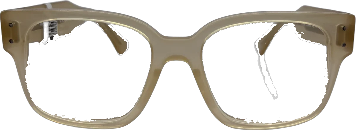 Ray-Ban Square Acetate Eyeglasses, Matte Beige frame