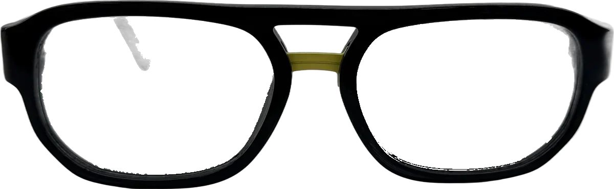 Dsquared2 Double-bridge Acetate Eyeglasses, Black frame