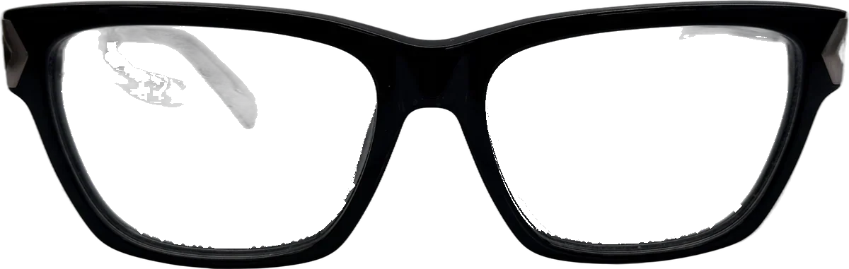 Just Cavalli Square Acetate Eyeglasses, Black frame