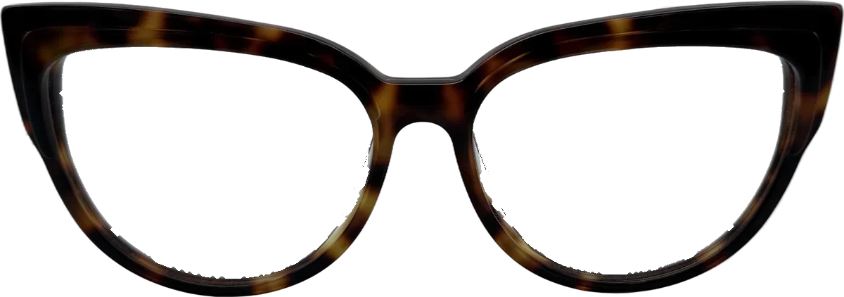 Just Cavalli Cat-eye Acetate Eyeglasses, Tortoise frame
