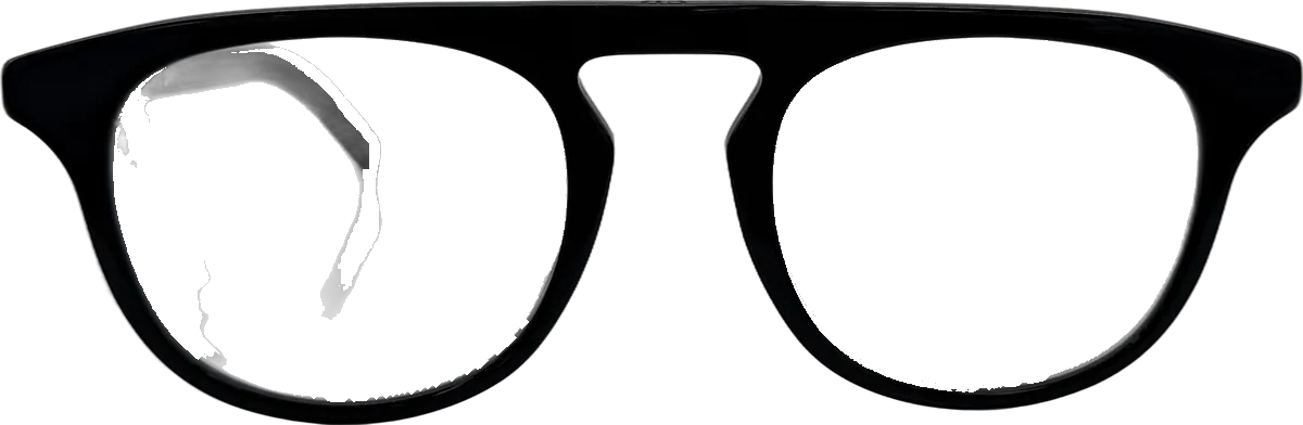 Dior Keyhole Round Acetate Eyeglasses, Black frame