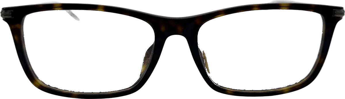 BOSS Rectangular Acetate Eyeglasses, Dark Tortoise frame