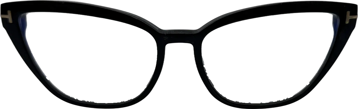 Tom Ford Cat-eye Acetate Eyeglasses, Black 2 frame