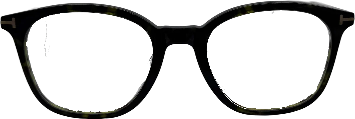 Tom Ford Square Acetate Eyeglasses, Dark Tortoise 2 frame