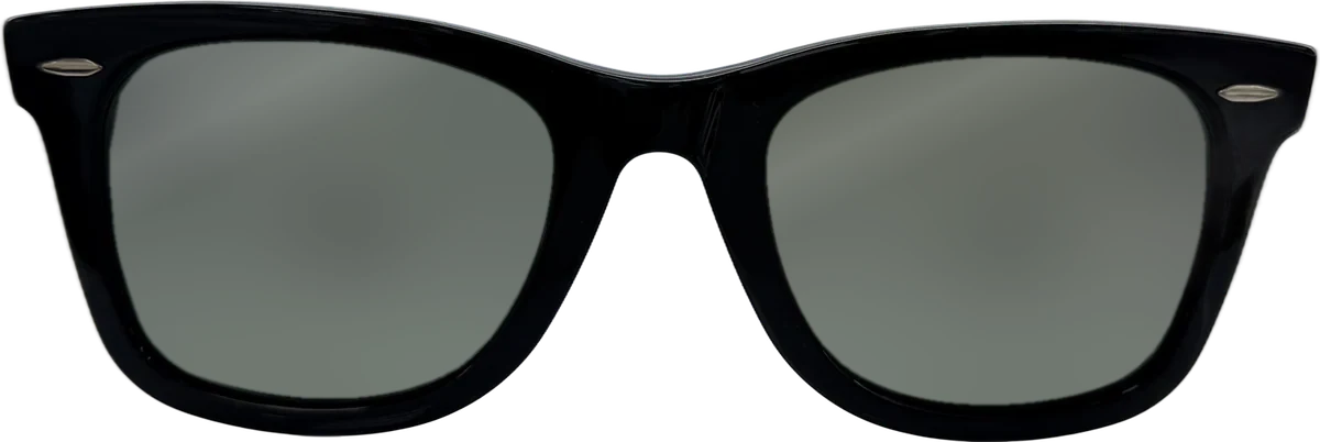 Ray-Ban Square Acetate Sunglasses, Black frame
