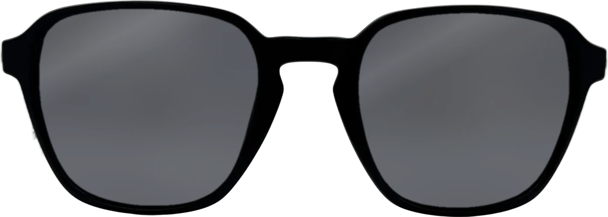 Designer Collection Square Acetate Sunglasses, Black 5 frame