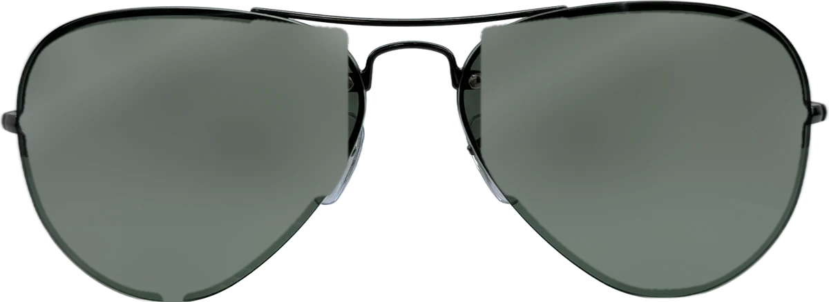 Ray-Ban Aviator Metal Sunglasses, Gunmetal frame