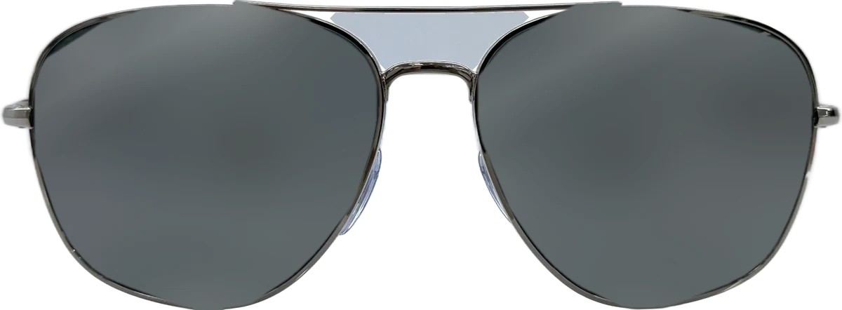 Ray-Ban Navigator Metal Sunglasses, Silver frame