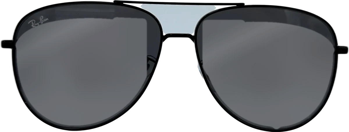 Ray-Ban Navigator Metal Sunglasses, Black frame
