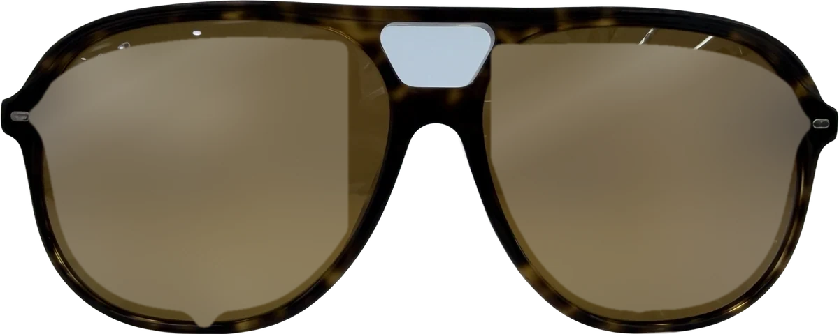 Ray-Ban Double-bridge Acetate Sunglasses, Tortoise frame