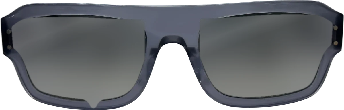 Ray-Ban Square Acetate Sunglasses, Transparent Grey frame