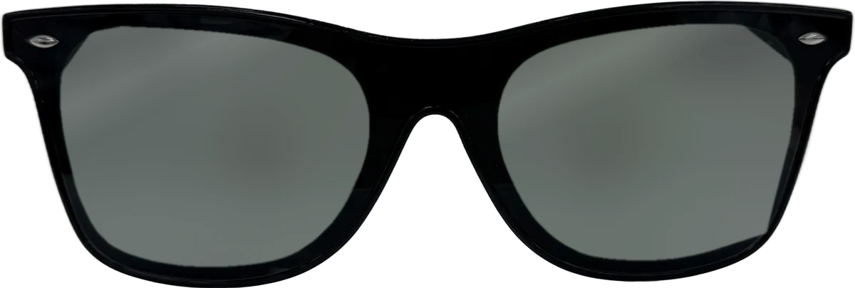 Ray-Ban Square Acetate Sunglasses, Black 10 frame